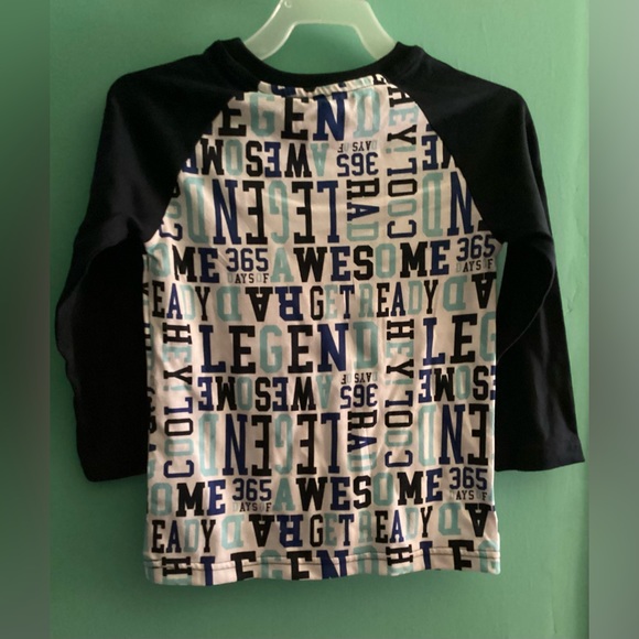 Garanimals 365 Kids Boys Raglan Long Sleeve T-Shirt Size 4 NWT - Picture 2 of 11